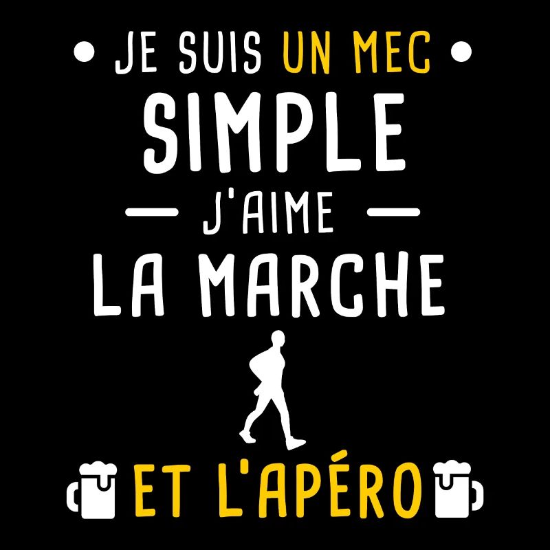 mec simple marche et apéro