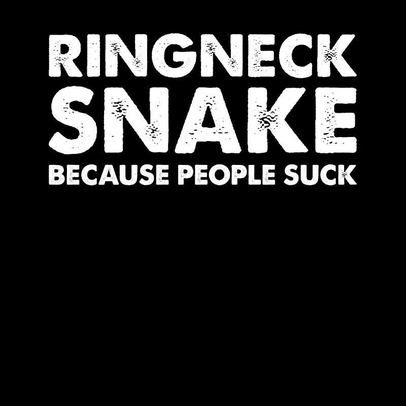 Die Leute Lutschen Eine Ringneck-Schlange