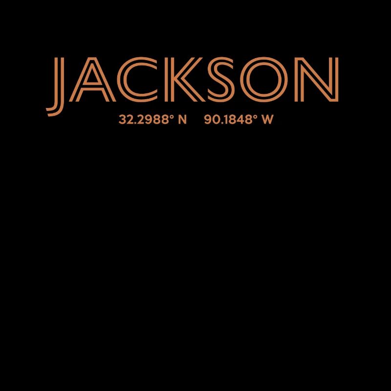 USA City Coordinates - Jackson