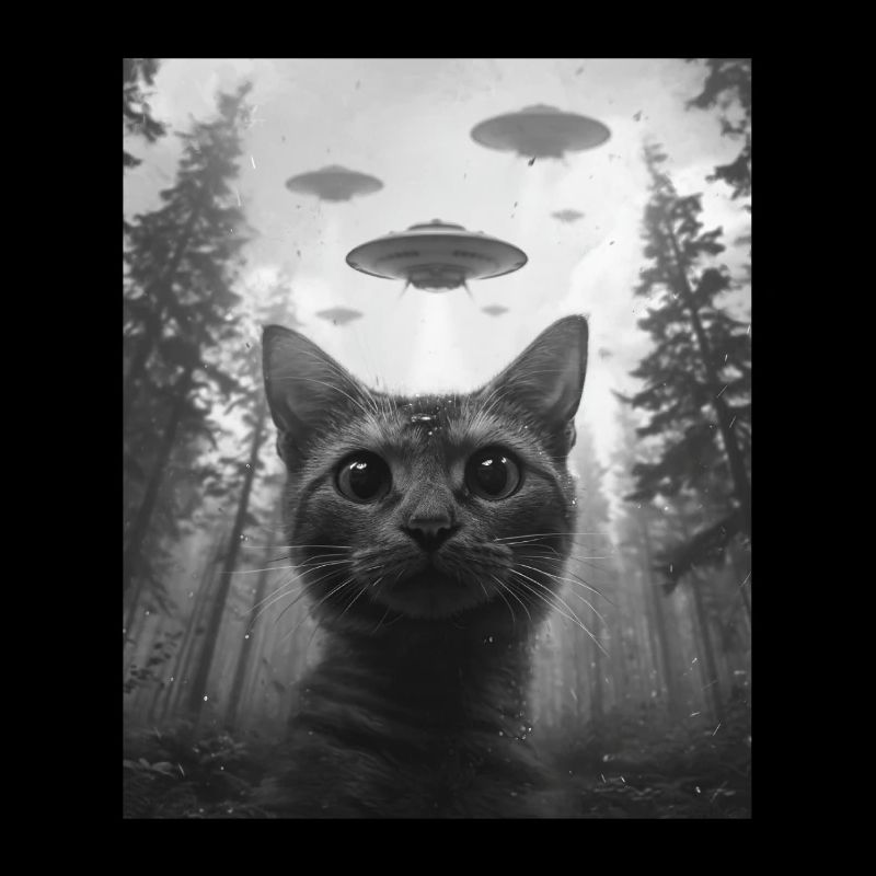 Katze - Alien Selfie Burmilla UFO