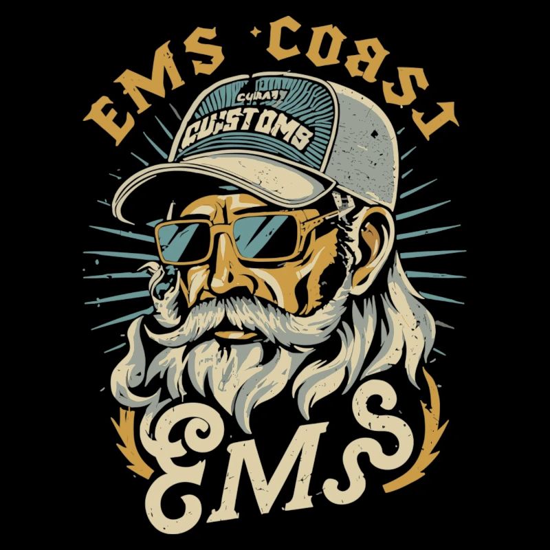 Ems Coast douanes Oldskool Design #2