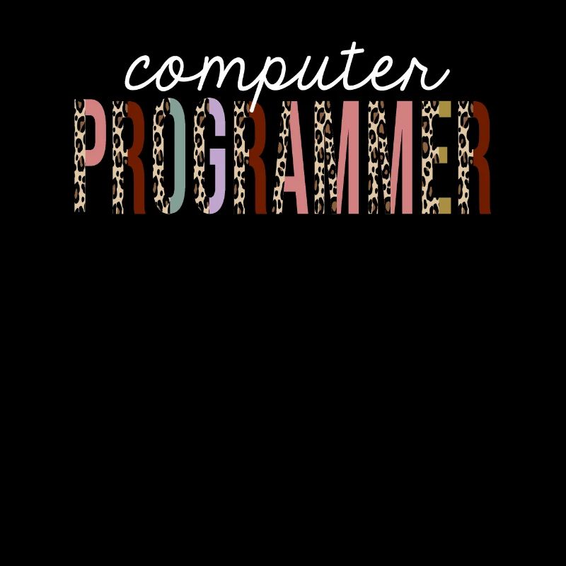 Cadeau drôle d'impression de léopard de programmeur d'ordinateur