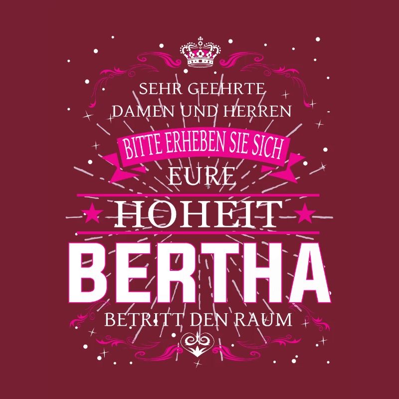 Bertha ist wieder da, alles wird gut