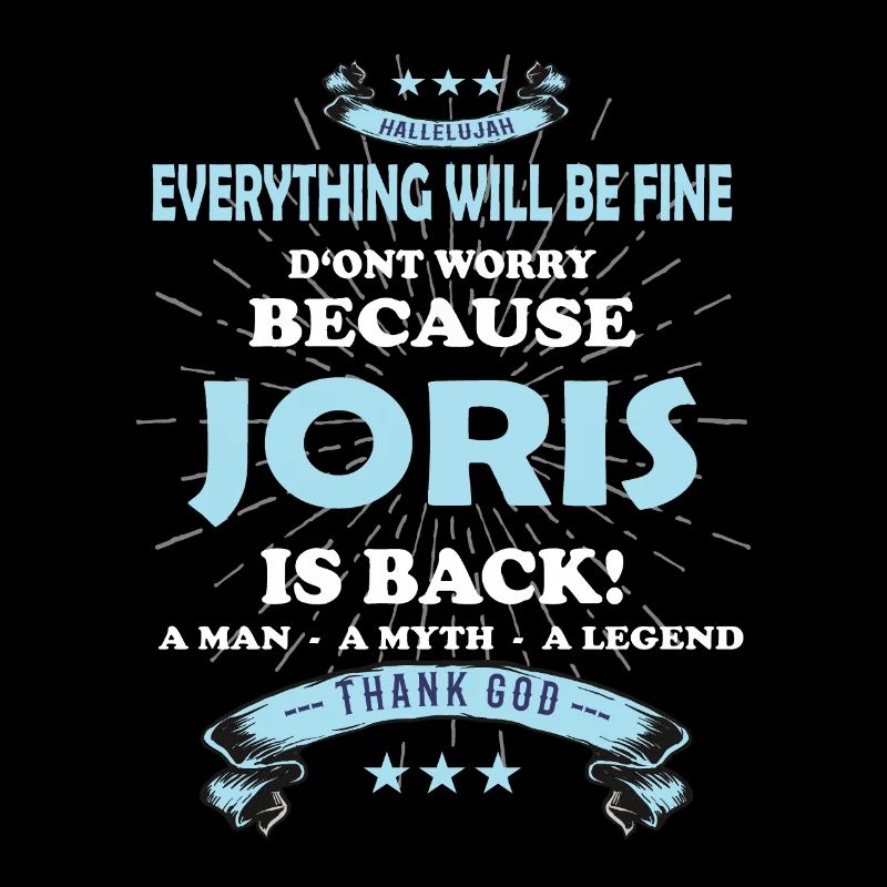 Everything will be fine Joris Is back