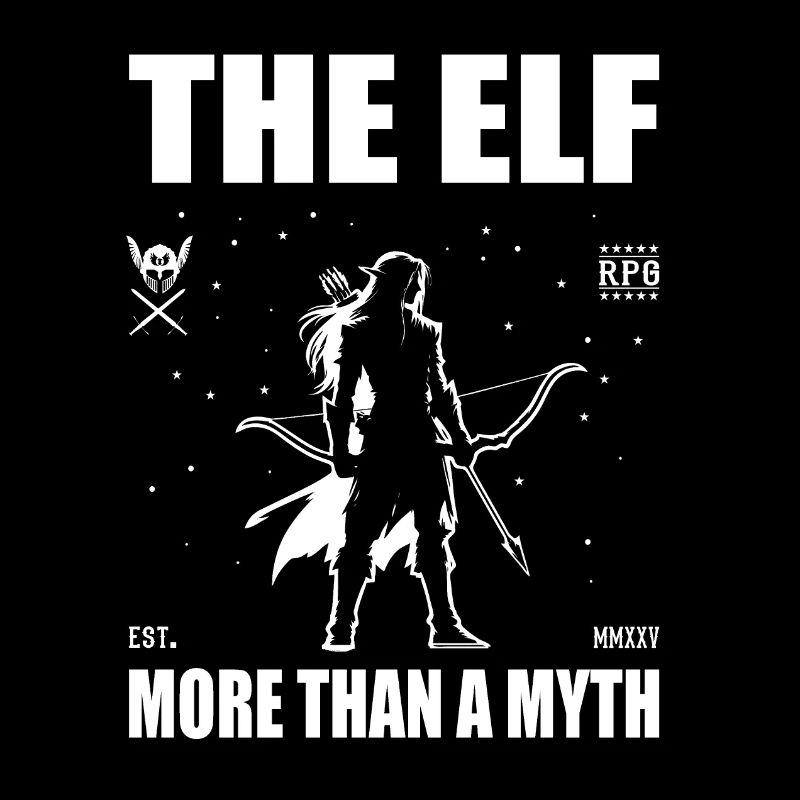Der Elf - Mehr als ein Mythos, cooles Elfen Design