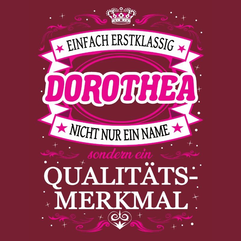 Caractéristique de qualité Dorothea tout simplement de première classe