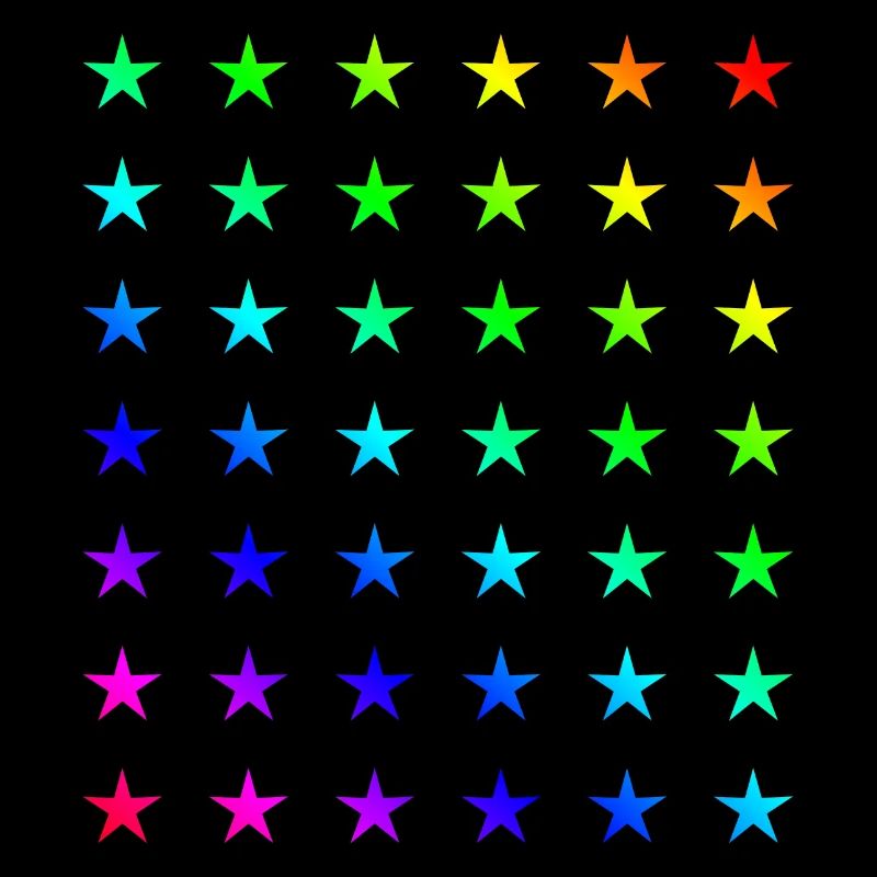 Étoiles arc en ciel arc en ciel drapeau drapeau drapeau