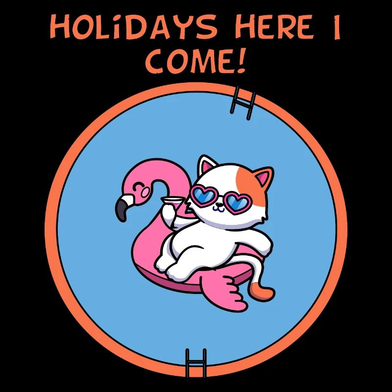 chat de vacances