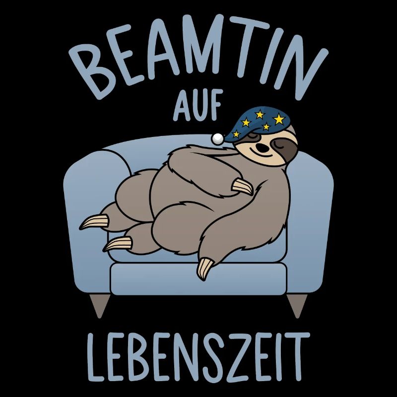 Faultier Couch - Beamtin auf Lebenszeit