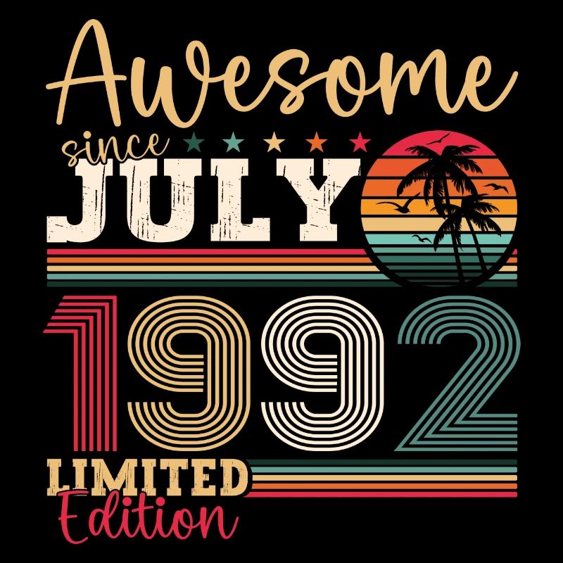 Awesome since Juli 1992 30. Geburtstag Herren Fun