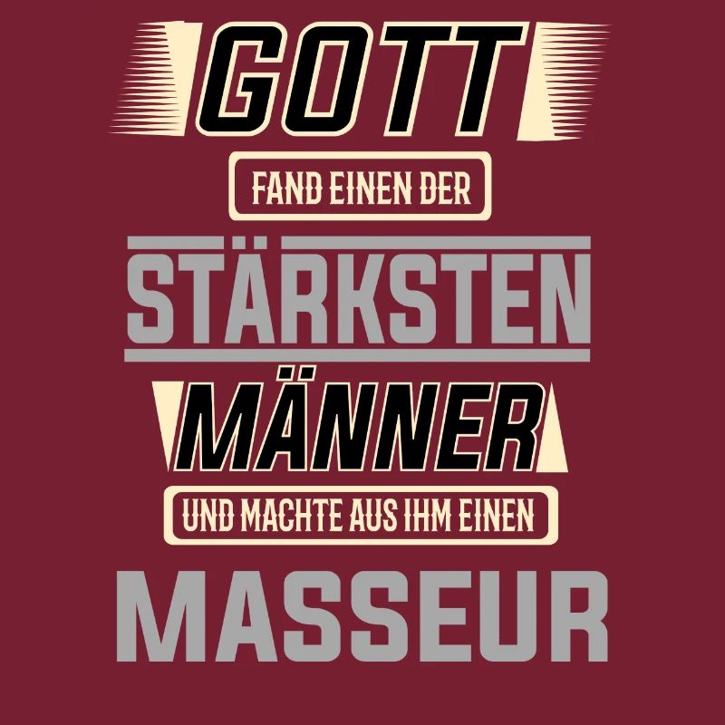 Masseur, einer der stärksten Männer der Welt