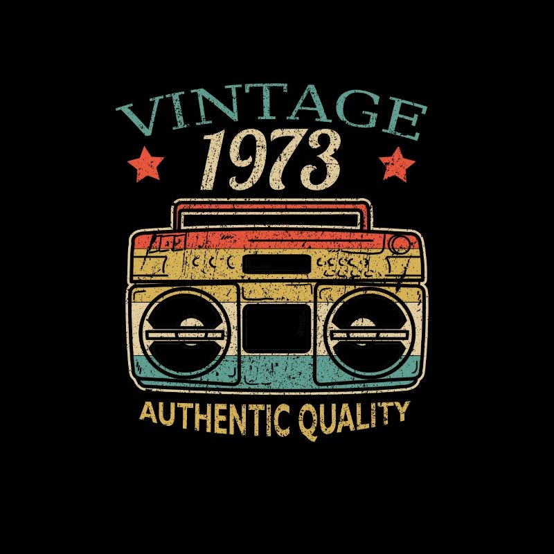 Vintage 1973 Radio Authentic Quality B-Day Gift