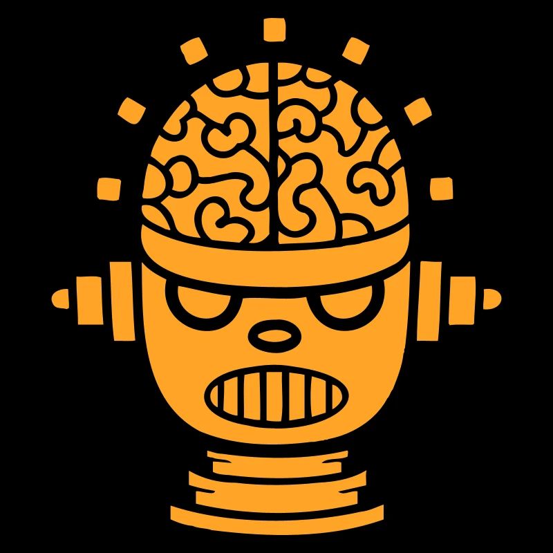 Artificial Intelligence Robot Head