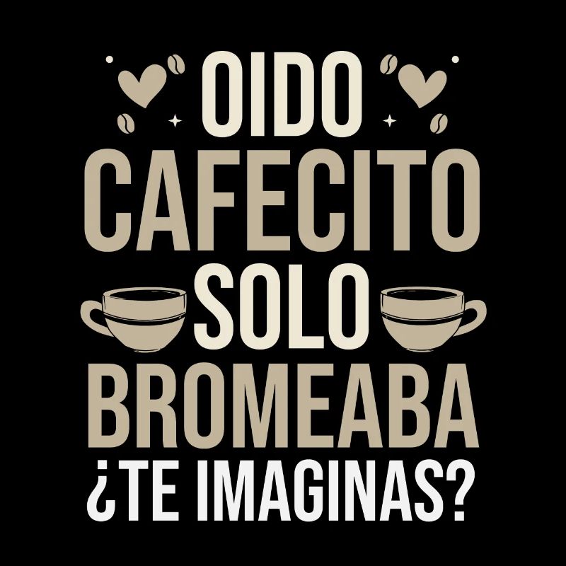 Cafecito Lover Drinking Cafecito Mix Cuban Coffee