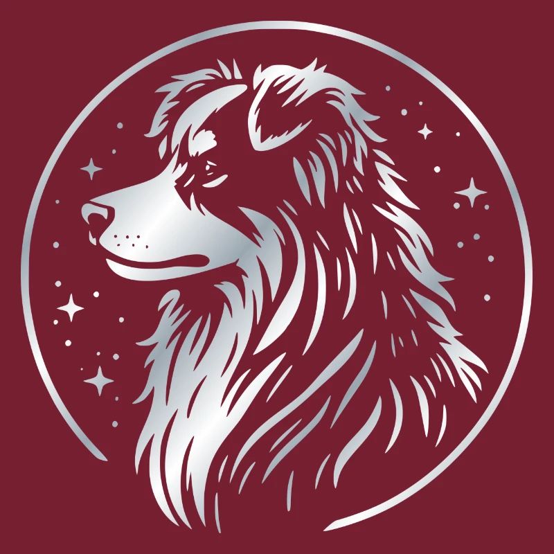 Chien de rêve Aussie argent