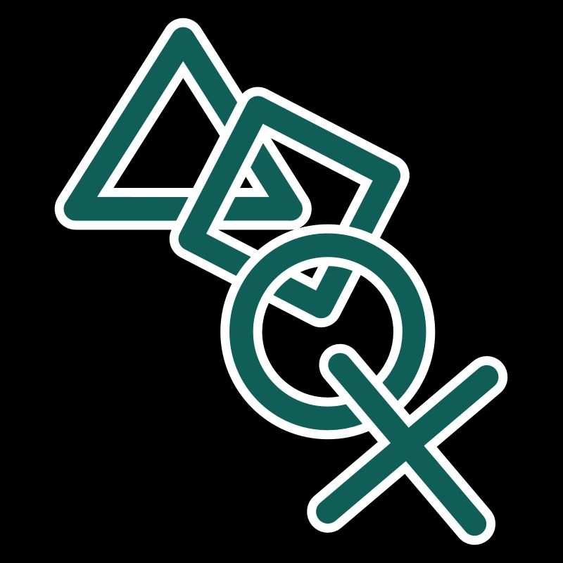 Contour cool X square triangle symbols controller g