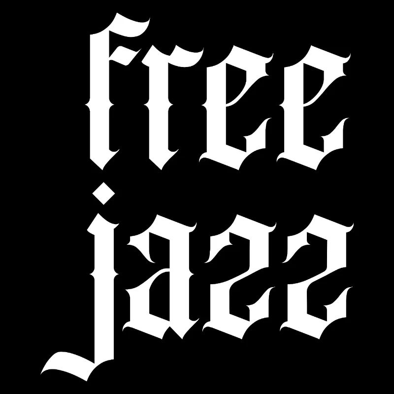 Conception de logo gothique Free Jazz