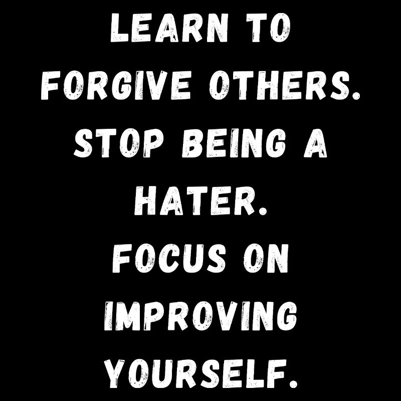 Oops! Stop Being a Hater