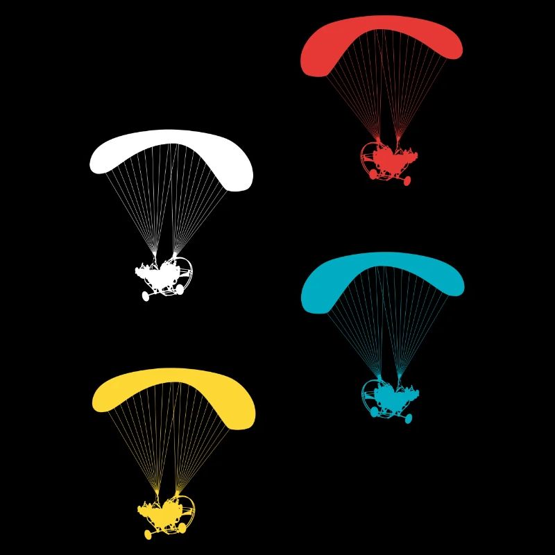 Motorized Paraglider Pilot