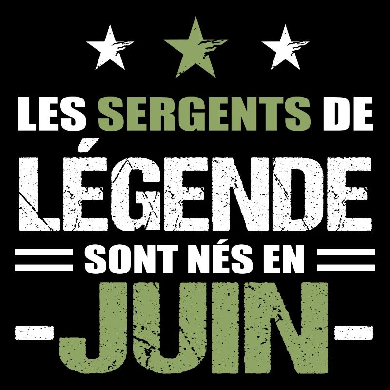 Sergent cadeau anniversaire juin militaire
