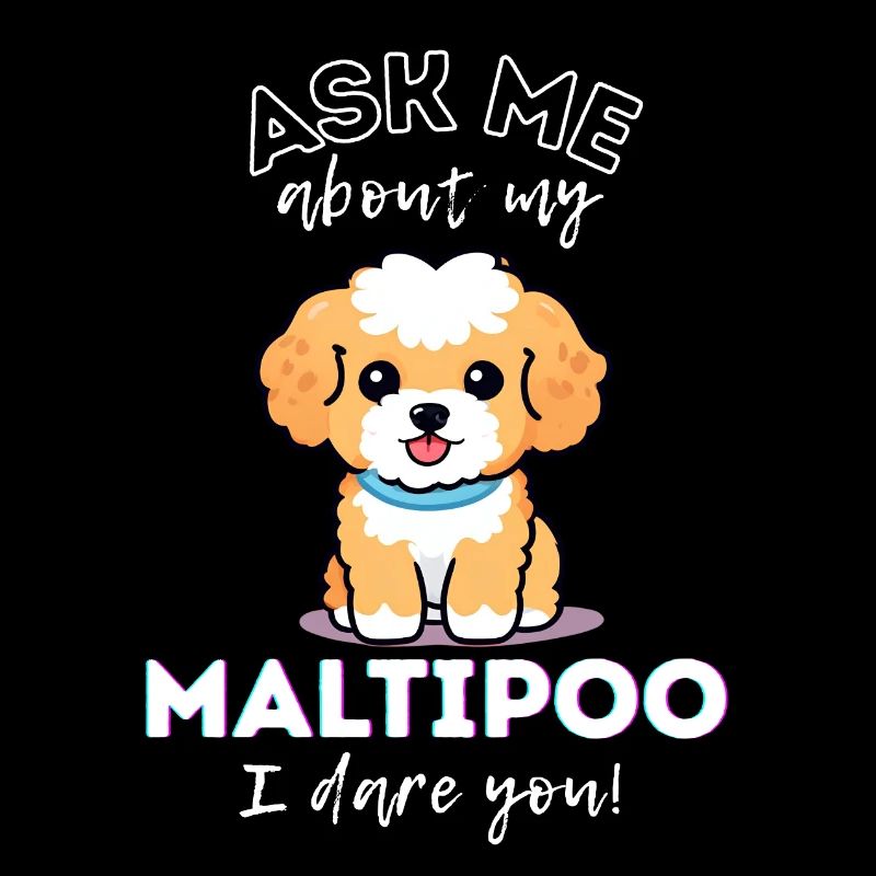 Maltipoo Conversation Starter – Frag mich nach einem Hund