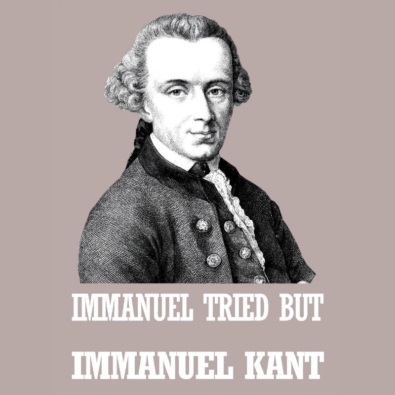 Kant philosopher meme study nerd gift creative