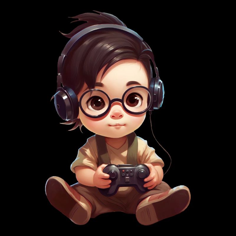 Gamepad Mädchen
