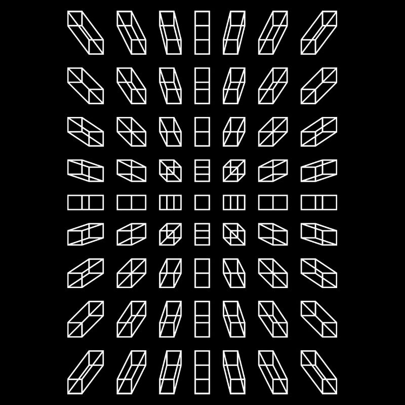 Hypno Bars: Pixels, Illusion & Retro