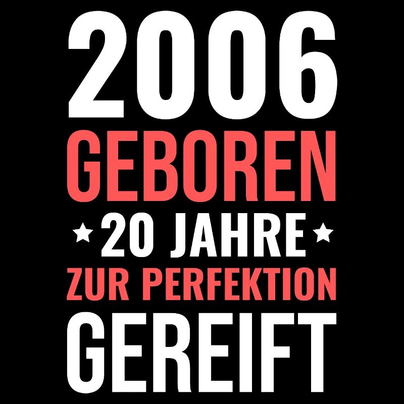 2006 Né – 20 ans de maturation parfaite