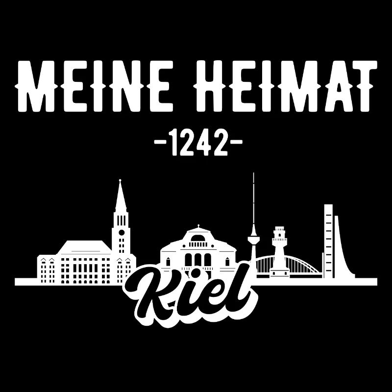 Kiel Skyline Geschenk