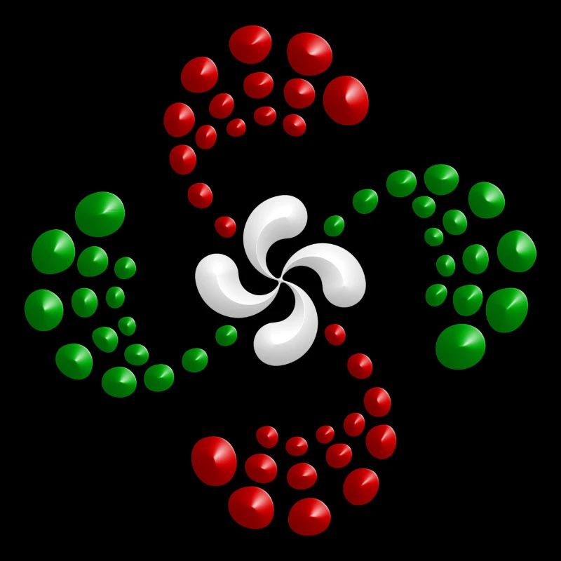 Croix Basque Lauburu