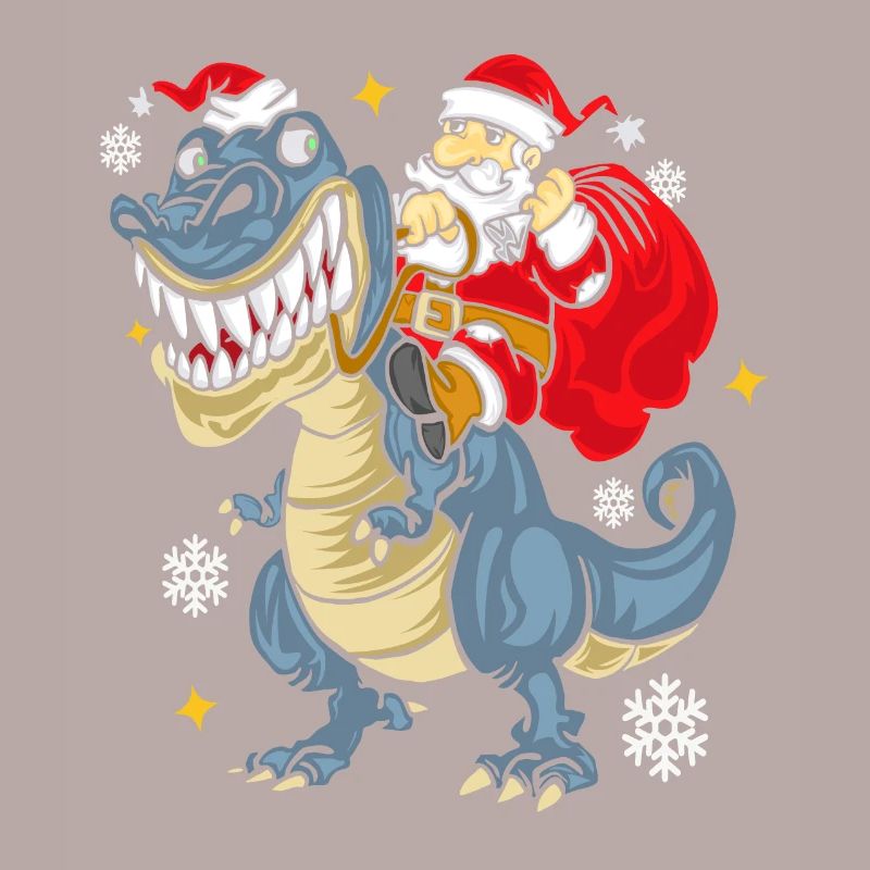 t Rex Santa Outfit