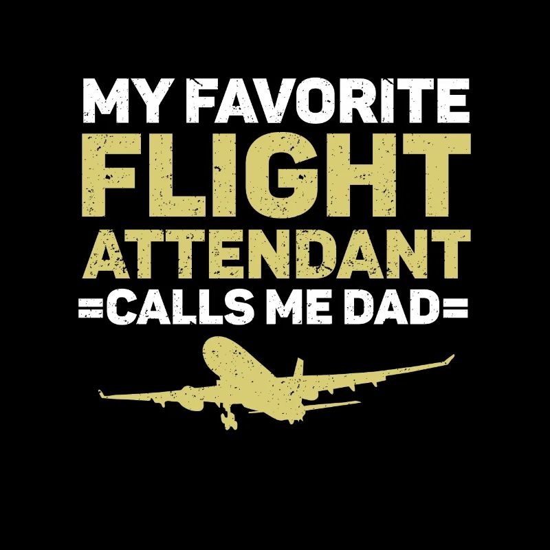 Flugbegleiter Papa Stewardess Flugbegleiter