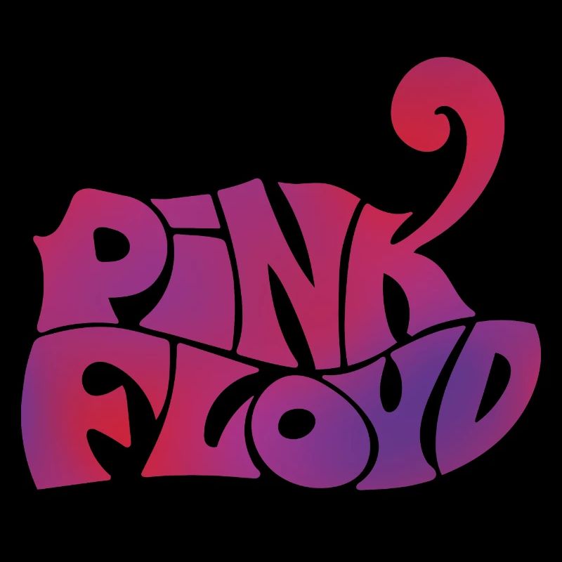 Pink Floyd Écriture Rose