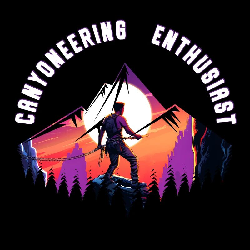 Passionné de canyoning