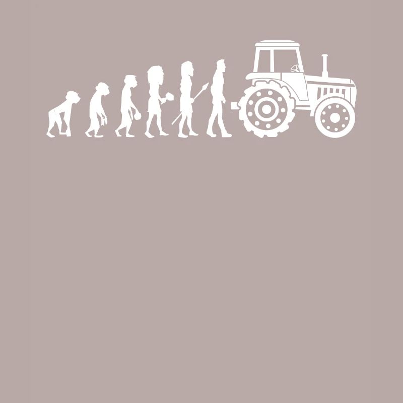 Traktor Evolution Trecker Landwirt Bauer Geschenk