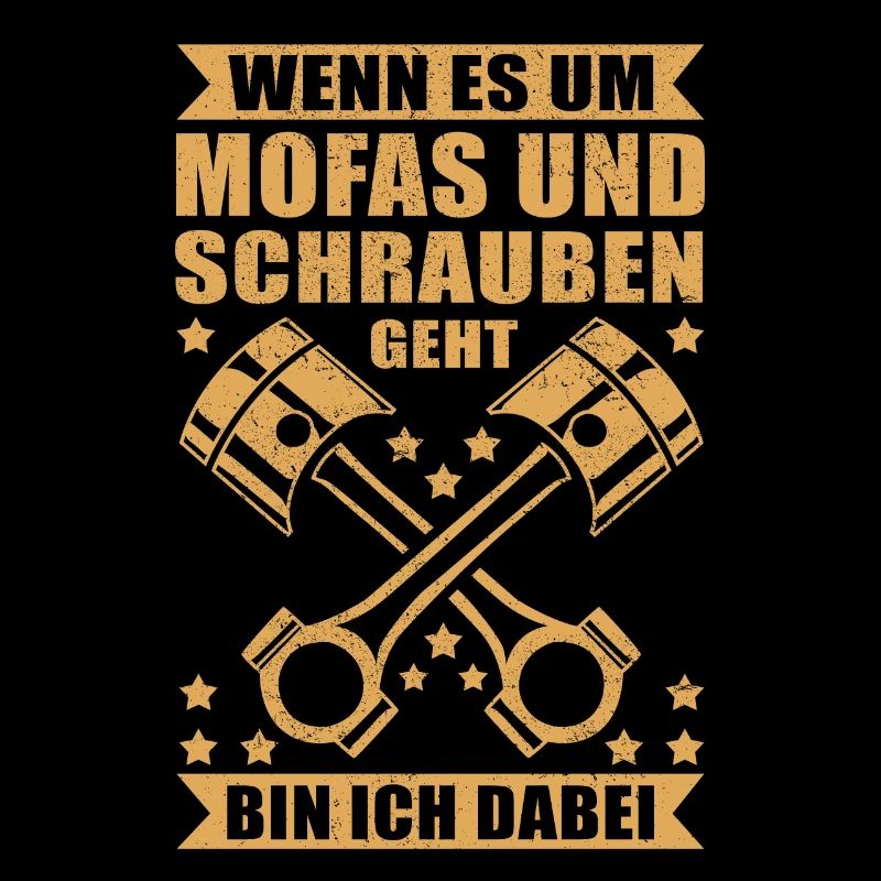 Mofa Schrauber Mofafahrer Moped Mofas Geschenk