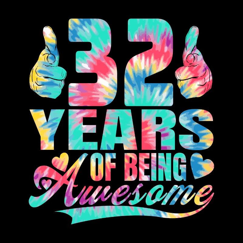 32e anniversaire ou anniversaire 32 ans d’existence
