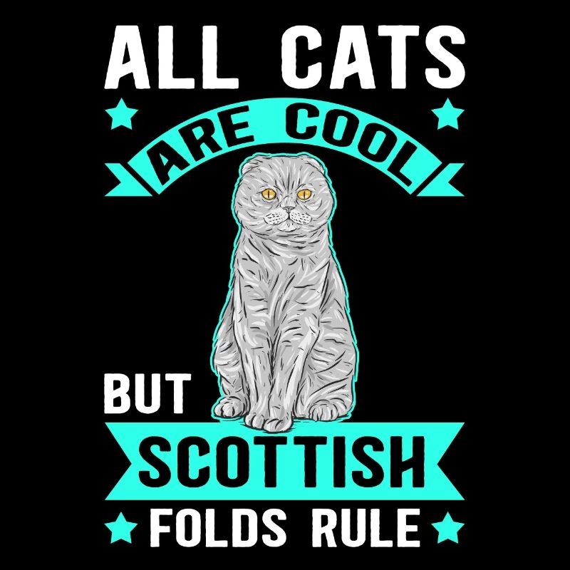 Scottish Folding Ear Cat Cats Gift