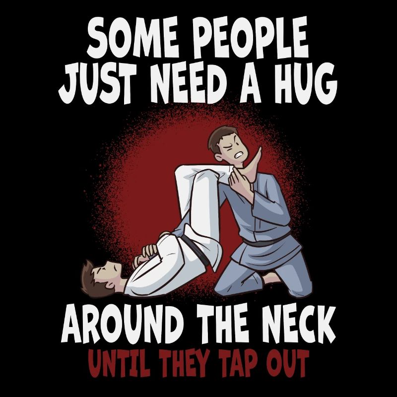 Some People Just Need A Hug Cage Fighter