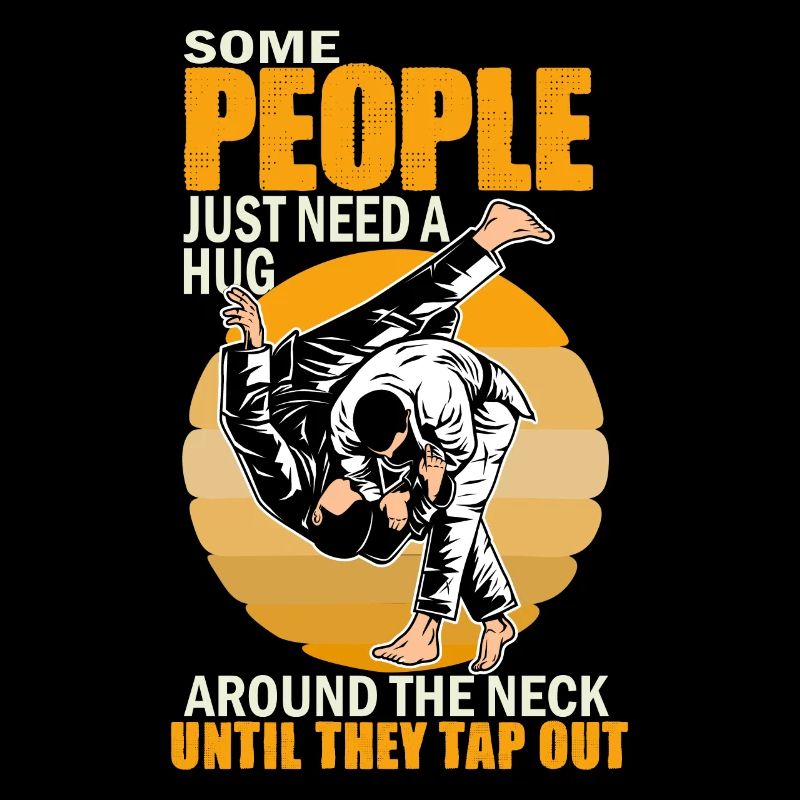 Some People Just Need A Hug Cage Fighter