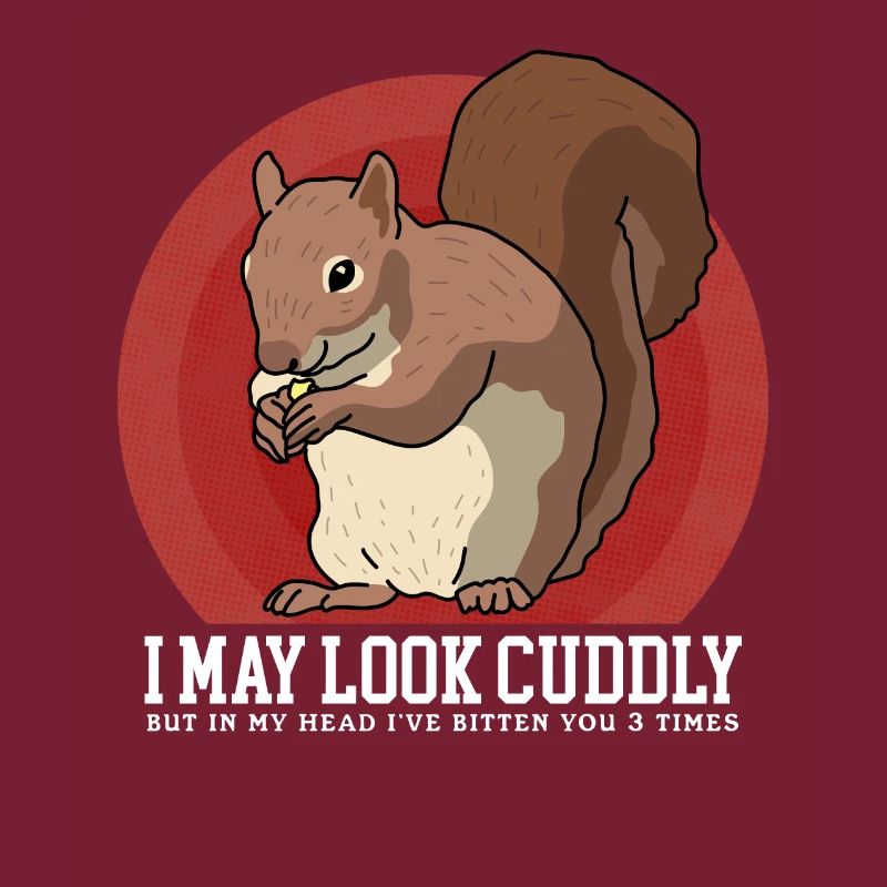 Süßes Eichhörnchen Hörnchen Geschenk