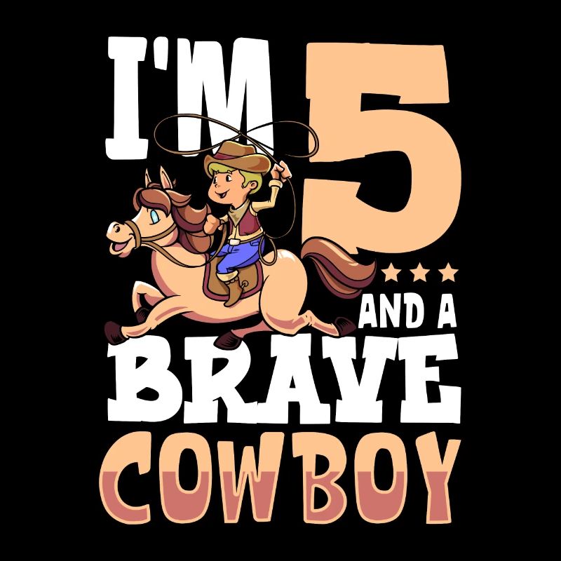 I'm 5 - Boy Cowboy