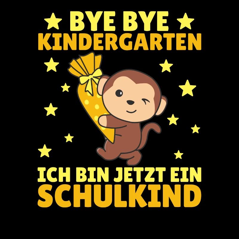 bye bye Kindergarten ich bin jetzt ein Schulkind
