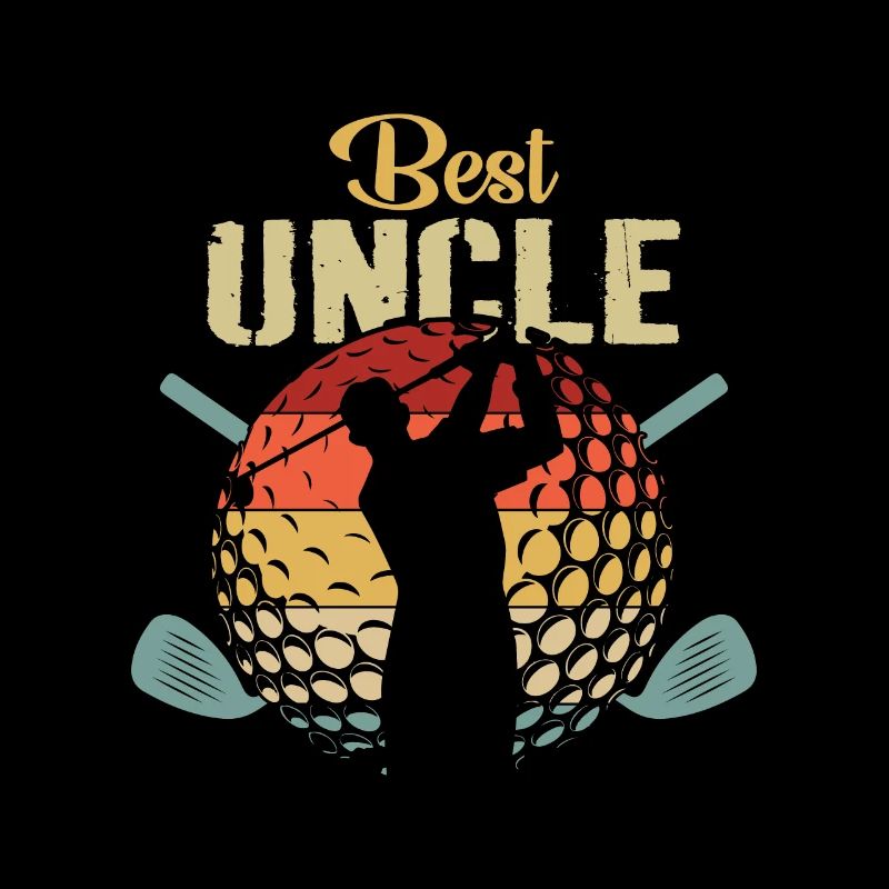 Bester Onkel Golfspieler Onkel "Best by Par"