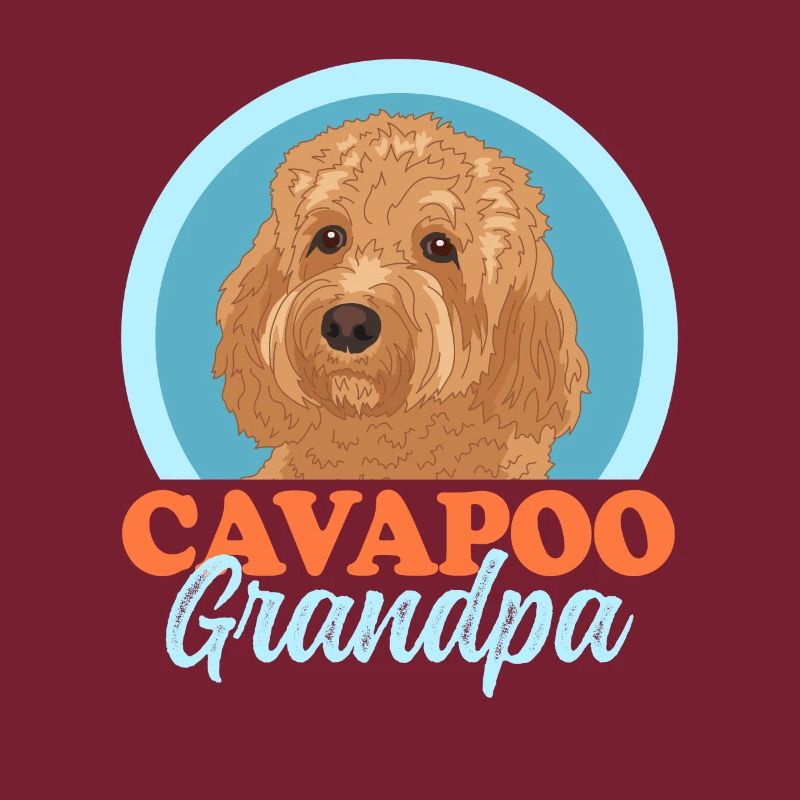 Cavapoo Grandpa Hundebesitzer Cavoodle Geschenk