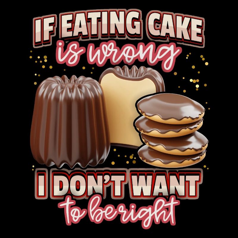 Cake and pie, baking funny saying