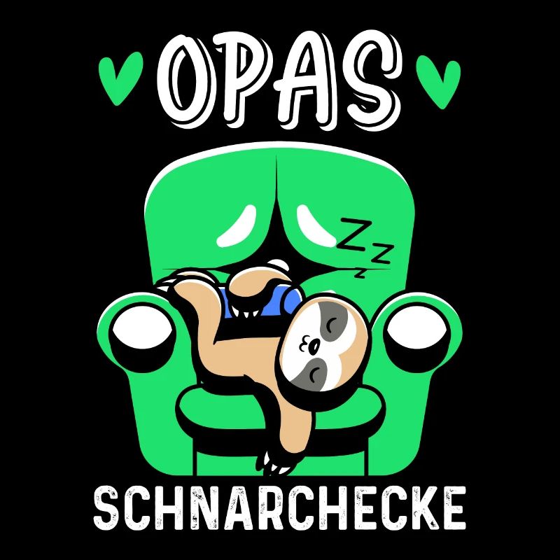 Opa Geschenk Opas Schnarchecke Spruch