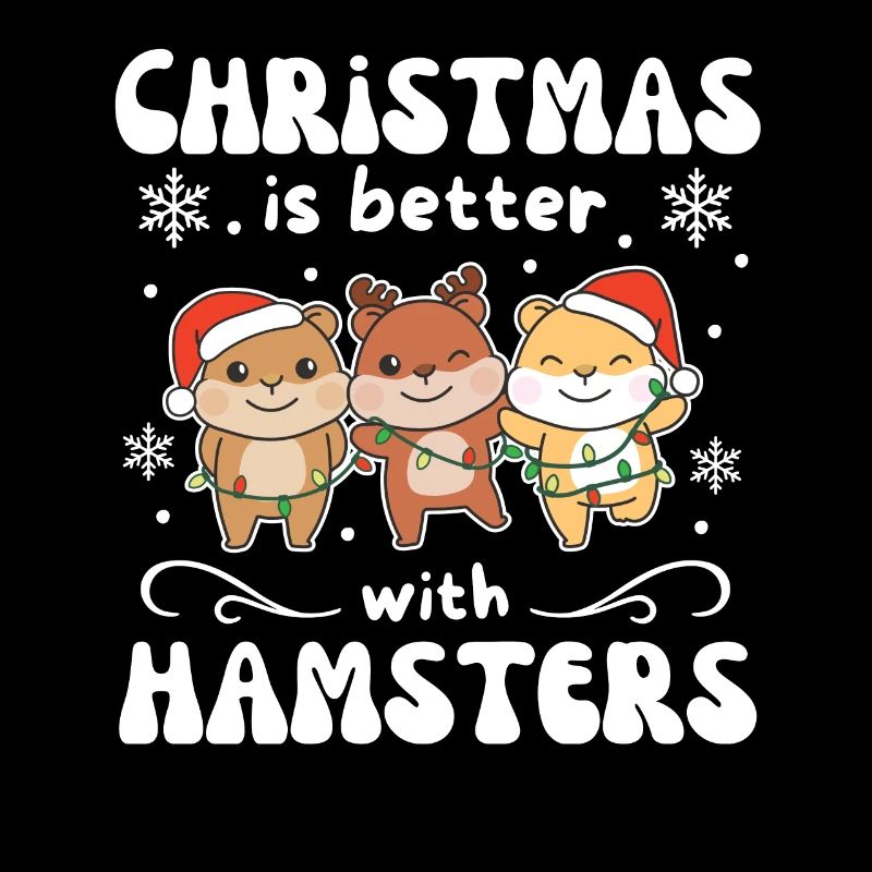 Weihnachten ist besser mit Hamstern