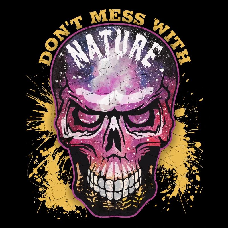 Environmental Protection Skull Skull Conservation Saying